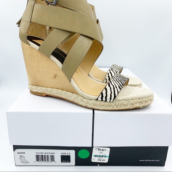 Dolce Vita Kova Wedge Sandals Size 9.5 - Picture 6 of 7